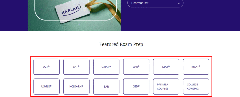 Test Prep Course